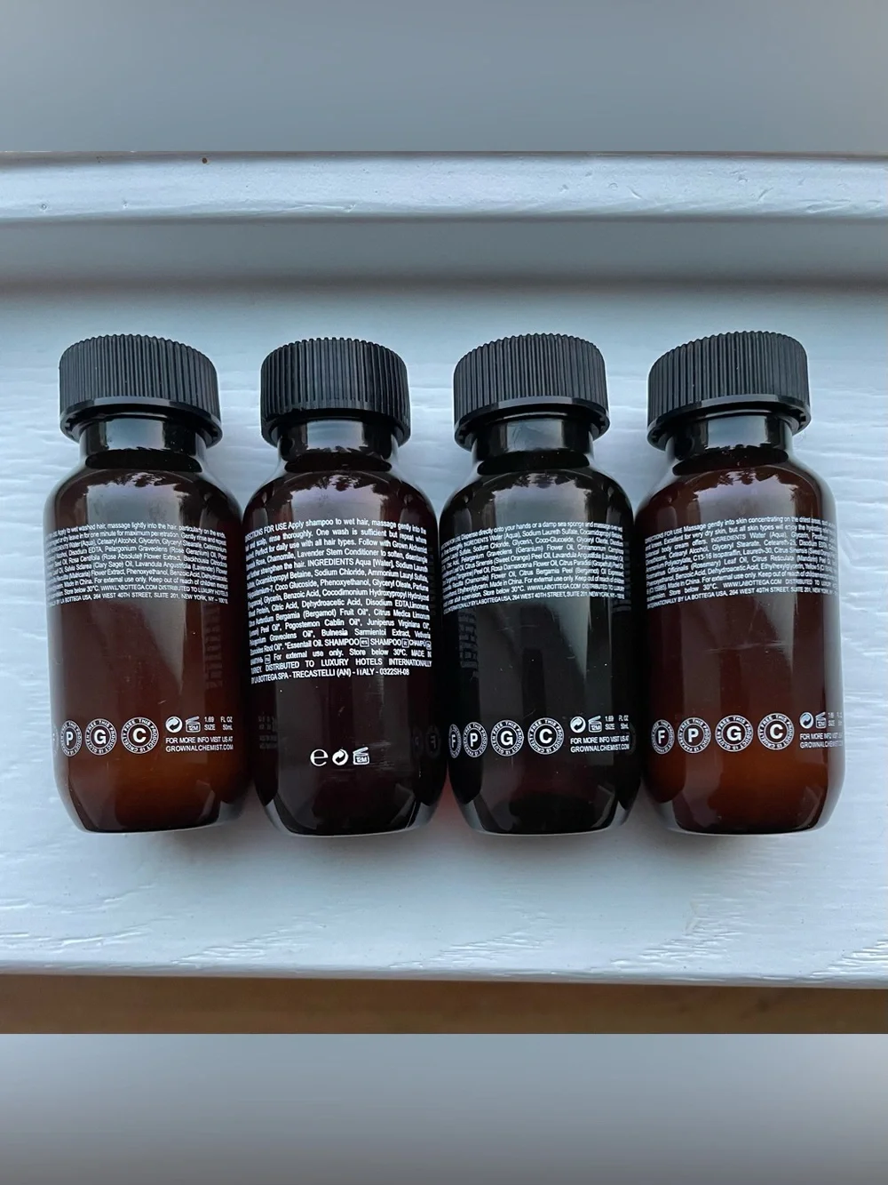 Grown Alchemist: Set of Four Travel-Sized Toiletries